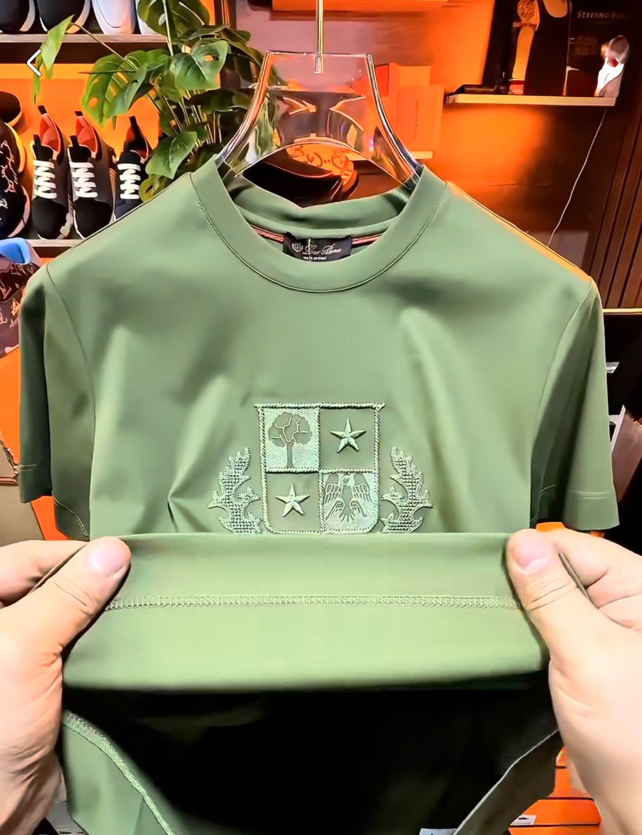 Sage Crest Tee